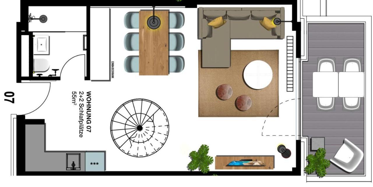 Seebruecke Heringsdorf - Appartement Mit 1 Schlafzimmer Und Balkon S7 מראה חיצוני תמונה