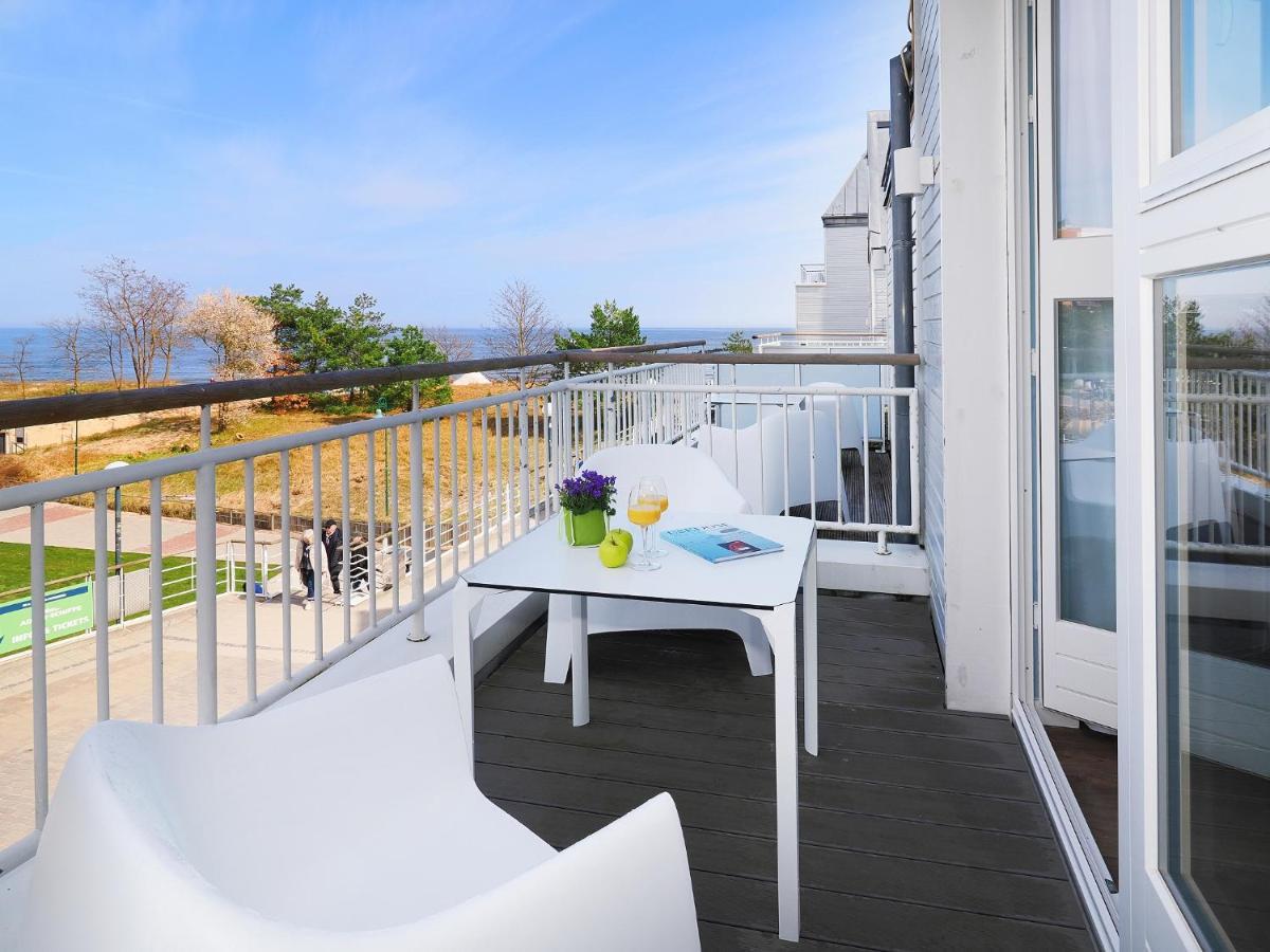 Seebruecke Heringsdorf - Appartement Mit 1 Schlafzimmer Und Balkon S7 מראה חיצוני תמונה